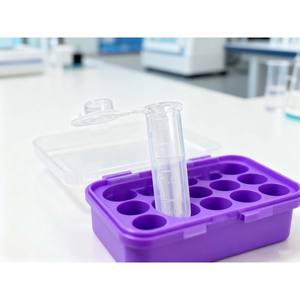 Microcentrífuga para Tubos de Ensaio de 2ml, Tubos de Laboratório Transparentes com Impressão Química, Tubos de Centrífuga de Fundo Cônico - Product Image 1
