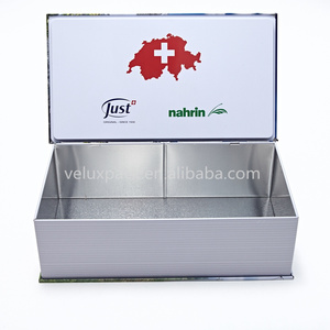 Vente en gros de boîte-cadeau en métal en forme de <span class=keywords><strong>livre</strong></span> personnalisée conteneur d'emballage de boîte-cadeau de bonbon - Product Image 3