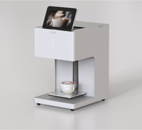 Machine à café WIFI couleur pleine gamme LLRH EB-FC1, état neuf, garantie 1 an, imprimante alimentaire automatique pour latte art avec encre comestible de qualité alimentaire