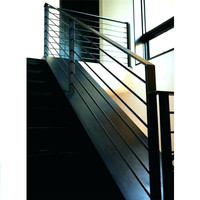 DAIYA intérieur rampes d'escalier en acier avec intérieur rampes d'escalier de garde-corps en acier inoxydable