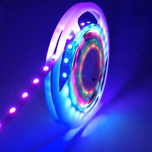 Tira de LED WS2811 Negra de 16.4 pies, Impermeable, Direccionable, 2811 Píxeles LED, 12V RGB, Color de Ensueño Mágico, Multicolor, 300 LED - Product Image 3