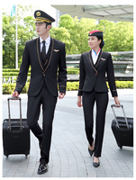 Uniformes de pilotes, hôtesses de l'air et personnel de cabine, nouvelle collection 2026, design personnalisé et tendance