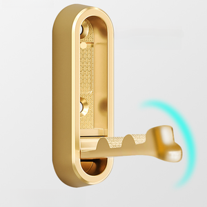 Gancio Pieghevole in Lega di Zinco <span class=keywords><strong>per</strong></span> Appendere Vestiti, Gancio Nascosto da Parete <span class=keywords><strong>per</strong></span> Uso Domestico, Gancio <span class=keywords><strong>per</strong></span> <span class=keywords><strong>Porta</strong></span> - Product Image 2