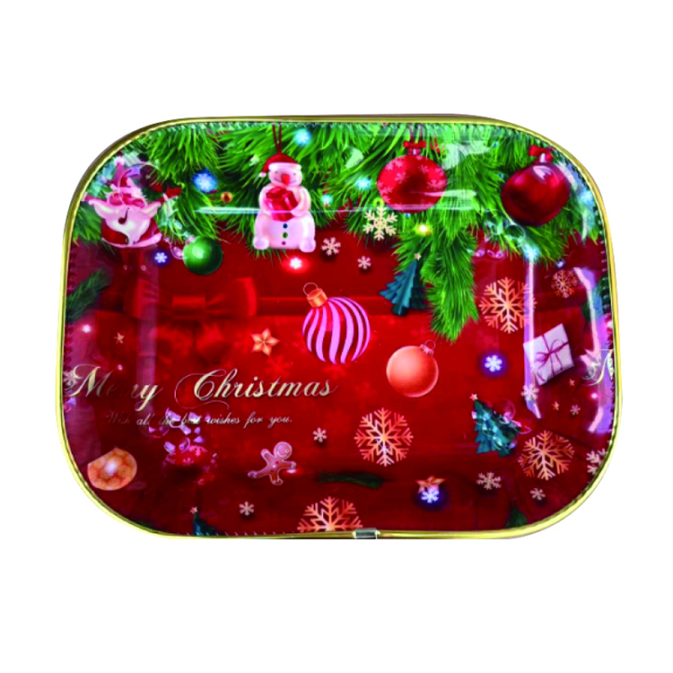 Wholesale IML Labeling for Christmas PP Plate Christmas Series Design in Mold Label Film Printing