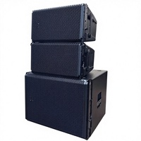 HDL 28-A Module de réseau de lignes bidirectionnel actif Haut-parleur Équipement de sonorisation audio de 8 pouces Système de sonorisation pour les performances sur scène