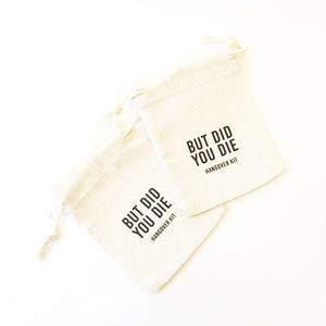 Organic Cotton Canvas <b>Bags</b> <b>Personalized</b> Logo with Drawstring Ribbon Package Cosmetic Storage Dust <b>Bag</b> Recycle - Product Image 4
