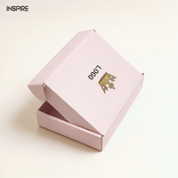 Caja de Cartón Corrugado para Envíos Postales de Productos de Belleza, con Diseño de Logotipo, Venta al Por Mayor
