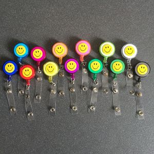 Portacredenciales con Hebilla Telescópica de Fácil Extracción con Diseño de Cara Sonriente, Logotipo Personalizable, Hebilla de Cintura con Botón para Enfermeras de Hospital, Accesorios para Tarjetas de Identificación - Product Image 2