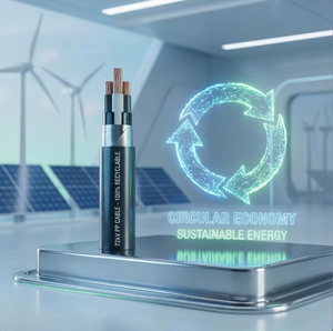 Cable de Energía Ecológico de 72kV HV con Aislamiento de Polipropileno PP Sin <span class=keywords><strong>Plomo</strong></span> |   Alta resistencia dieléctrica |   100% reciclable |   Energía Sostenible - Product Image 4
