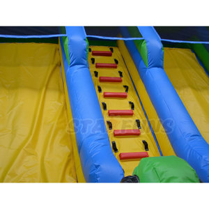 Château gonflable commercial en PVC <span class=keywords><strong>Pat</strong></span>'<span class=keywords><strong>Patrouille</strong></span> avec toboggan et mur d'escalade, combo gonflable avec toboggan - Product Image 5