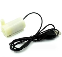 Mini pompe à eau submersible horizontale DC 3V, pompe à eau de fontaine DC3W, mini pompe verticale/horizontale disponible en 4.5V, 5V, 6V