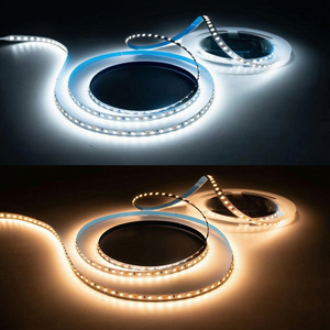 แถบไฟ LED สีขาว12V 24V 3000K 6000K 4000K CCT สามารถปรับอุณหภูมิสีได้ไฟ120หลอด/เมตร2835เทปไฟ - Product Image 2