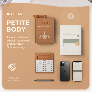 <span class=keywords><strong>Cafetera</strong></span> <span class=keywords><strong>Manual</strong></span> Portátil Mini Todo en Uno, Recargable, para Viajes, <span class=keywords><strong>Goteo</strong></span> en Frío, Plástico, para Uso en Hoteles y Hogares, Capacidad para 1-2 Tazas - Product Image 4