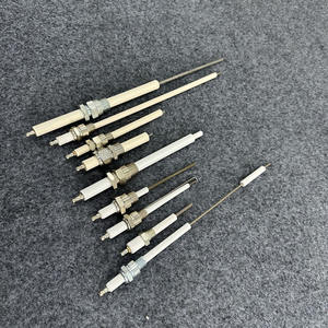 Borino geglazuurde 95% Al2O3 aluminiumoxide alumina porseleinen ontstekingselektrode ionisatiestaaf voor gasbrander vlam sensor lang - Product Image 2