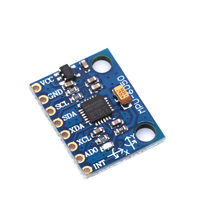 Modul Giroskop Elektronik MPU6050 6DOF Tri-Axis Accelerometer Presisi Tinggi GY-521 Sensor Penginderaan Sudut 3D