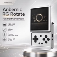 Console de jeu portable rétro Anbernic RG Rotate, consoles de jeu vidéo portables, console Android 12, console de jeux pour cadeau d'enfant