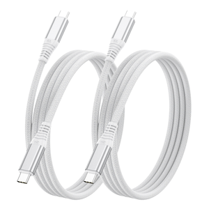 <span class=keywords><strong>Cable</strong></span> <span class=keywords><strong>de</strong></span> Carga Duradero <span class=keywords><strong>de</strong></span> 1M 2M Personalizado <span class=keywords><strong>de</strong></span> Fábrica para USB C Tipo C, Carga Rápida para Teléfonos Inteligentes Android, Ideal para Viajes - Blanco - Product Image 1