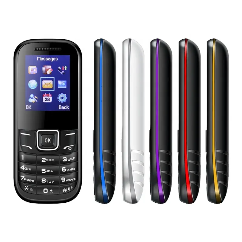 UNIWA-هاتف خلوي محمول ، E1200C ، معالج رباعي الموجات, شاشة 1.8 بوصة ، ثنائي الشريحة ، للبيع بالجملة ، سعر منخفض ، هاتف خلوي من صانعي القطع الأصلية في الصين ، شاشة بوصة