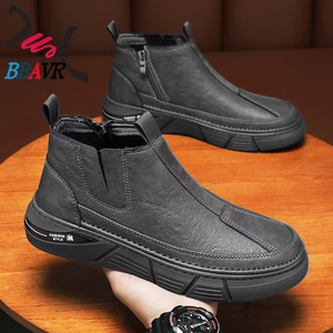 New Men's Outdoor Hiking Shoes Wear-Resistant Anti-Slip Breathable Mesh Casual Light Weight Summer Spring Autumn Rubber Midsole - Product Image 3