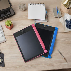 Цифровой стираемый блокнот для письма с граффити 4,5 дюймов планшет электронный ЖК-Планшет для рисования для детей ЖК-планшет для письма - Product Image 5