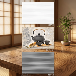Excelentes Azulejos de Pared de Cerámica India de Diseño, 300x450mm, Impermeables, Resistentes al Fuego, para Interiores, Cocina, Baño, Exteriores, 5 Años de Garantía - Product Image 1