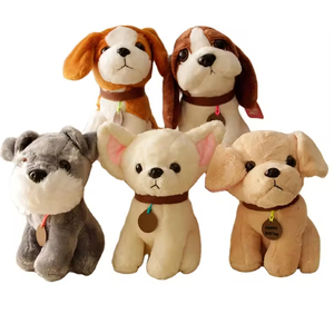 18cm Mini Teddy <span class=keywords><strong>Beagle</strong></span> Chihuahua Husky Labrador Peluche <span class=keywords><strong>Cachorro</strong></span> Simulación <span class=keywords><strong>Perro</strong></span> Juguete Garra Máquina Grab Animal de peluche Rosa <span class=keywords><strong>Perro</strong></span> de peluche - Product Image 1