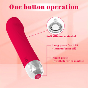 ขายร้อน 12 ความถี่ AV Stick หญิงช่วยตัวเองdildoเขย่าสําหรับผู้หญิงเขย่าของเล่นทางเพศสําหรับผู้หญิง - Product Image 3