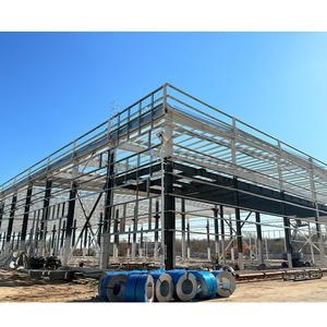 Heißer Verkauf: Leichte Stahlkonstruktion mit Isolierung aus Glasfaserdecke für Fabrikhallen, Industrieparks, Schweißen und Schneiden inklusive - Product Image 6