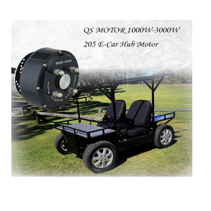 Moteur de moyeu de roue de voiture électrique QS205 1500W 12 pouces 50H V3 avec capteur Hall - Product Image 4