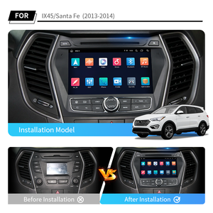 Navigation automatique Klyde pour <span class=keywords><strong>Hyundai</strong></span> IX35 IX45 7/8/9/10 pouces écran sans fil Carplay Android autoradio - Product Image 1