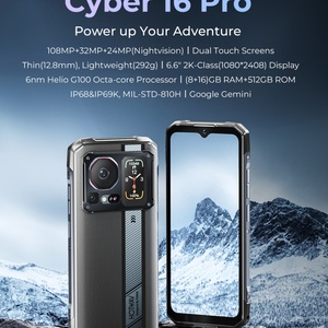 Smartphone robuste Hotwav Cyber 16 Pro Octa Core 8+512 Go, étanche, vision nocturne, écran 120 Hz, Android 15, GSM, 6280 mAh - Product Image 4