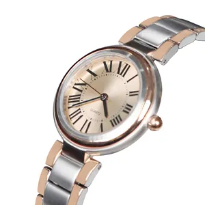2022 женская обувь по индивидуальному заказу браслет водонепроницаемые наручные часы дизайнера три стрелки из нержавеющей стали, розовое золото, кварцевые часы