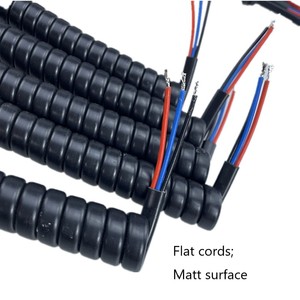 Cable Espiral Flexible Personalizado, Arnés de Cables en Espiral, Cable de PVC en Espiral para Electrónica Automotriz y Equipos Industriales - Product Image 5