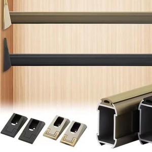 Porte Scorrevoli in Legno su Misura Moderne; Armadio Contenitore; Cabina Armadio per Soggiorno/Camera da Letto; Ultimo Modello di <span class=keywords><strong>Appendiabiti</strong></span>; Design Armadietto Compatto - Product Image 5