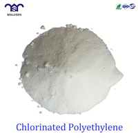 Résine de polyéthylène chloré CPE 135A de haute pureté pour additif modificateur d'impact des tuyaux en PVC