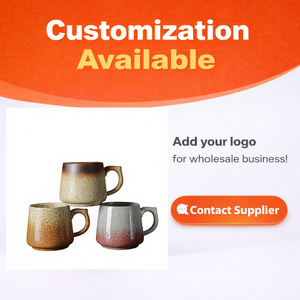 Taza <span class=keywords><strong>de</strong></span> Café <span class=keywords><strong>de</strong></span> Cerámica Japonesa Vintage Hecha a Mano, Ecológica, con Diseño Moteado, para Regalos Empresariales, Venta al Por Mayor OEM - Product Image 6