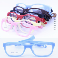 Unisexe TR90 Micro Lunettes Carrées 936 Haute Classique Bleu Sans Charnière Temples Rose Cadre Silicone Nez Pad Sangle Élastique Enfants Lecture