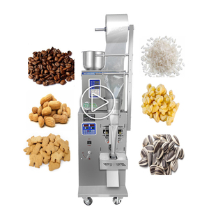 Machine d'emballage alimentaire automatique SPK220KF 1-100g 20 sacs/min, contrôlée par PLC, haute précision, pour film adhésif, papier, riz et épices - Product Image 1