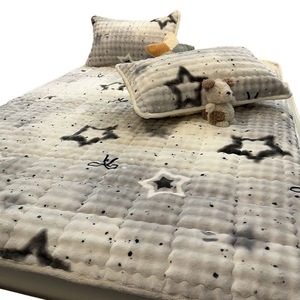 Colchoneta Acolchada con Diseño de Estrellas, Colchón Plegable para Uso Doméstico, Colchoneta de Fibra Sintética, Ropa de Cama Tatami - Product Image 5