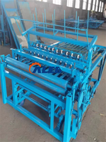 Meilleure vente riz blé herbe paille tapis tressage machine foin tige tressage machine