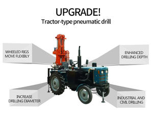 טרקטור גיאולוגי עמוק רכוב מים היטב קידוח - Product Image 4