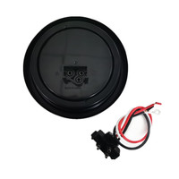 Feux de freinage arrière ronds rouges de 4 "à 12 LED 12V pour camion remorque