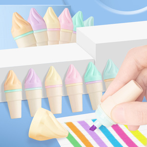 Stylos fluorescents miniatures personnalisés au design de crème glacée sucrée pour la collection de papeterie et les besoins d'écriture quotidiens - Product Image 1