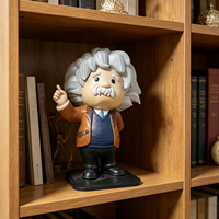 Figurines personnalisées Bobblehead d'amour, figurines de personnes célèbres, poupée décorative pour tableau de bord, statue en résine écologique peinte à la main