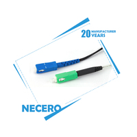 Fabricante de cable de fibra óptica de 20 años, suministro de conector rápido Sc/APC de bajo precio