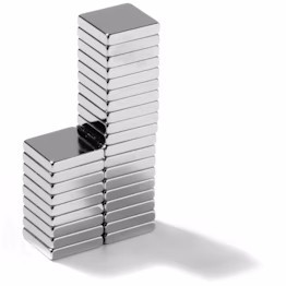 N52 10*10*2mm <strong>NdFeB</strong> <strong>Block</strong> Magnetic Square Neodymium <strong>Magnet</strong> with Nickel Coated - Product Image 4