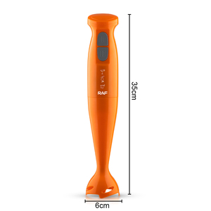 เครื่องปั่นมือถือ RAF 800W กำลังแรง พร้อมใบมีดสแตนเลส 4 ใบ สำหรับปั่นสมูทตี้ ซุป น้ำซุปข้น และบดน้ำแข็ง ปลอดสาร BPA - Product Image 5