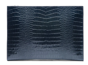 Cá nhân người đàn ông ly hợp túi A4 kinh doanh da tài liệu thư mục tổ chức biểu tượng tùy chỉnh Dây kéo tập tin thư mục với logo - Product Image 4