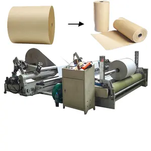 Jumbo Kraft Paper roll Slitting and Rewinding Machine