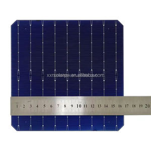 Heißer Verkauf 24,5 % Hoher Wirkungsgrad N-Typ Bifacial M6 9BB Topcon Solarzellen Halbzellen für Lötung Mono Flexible Solarmodule - Product Image 3